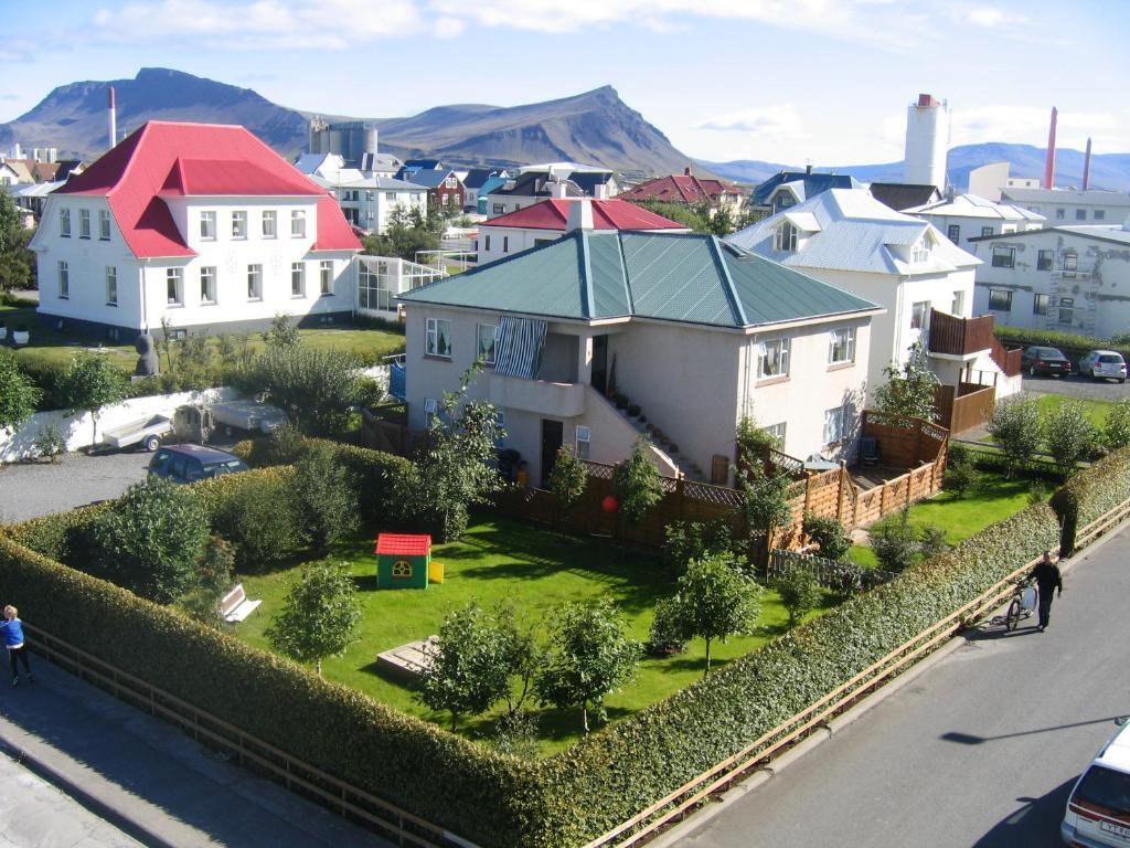 Teigur Guesthouse アクラネース エクステリア 写真